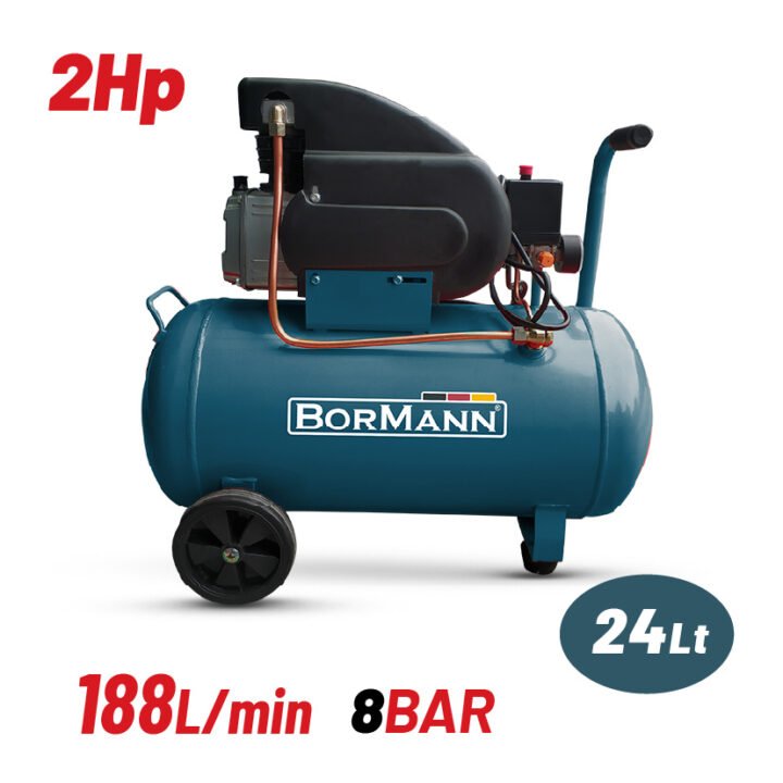 BORMANN BAT5002 Αεροσυμπιεστής Μονομπλόκ, 2Hp,24L,188L/min