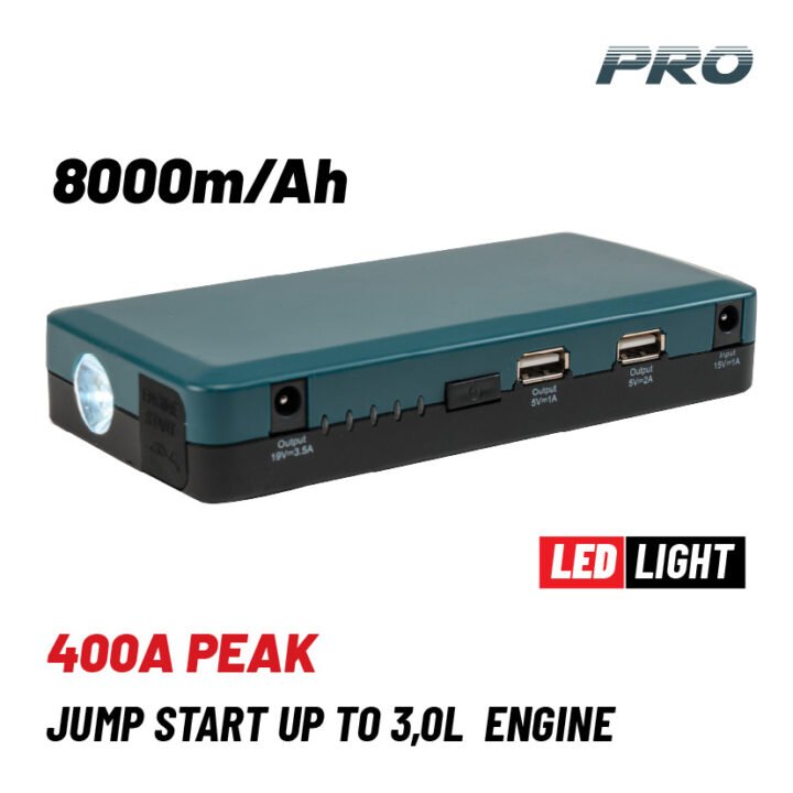 BORMANN Pro BBC8010 Εκκινητής & PowerBank 8000Mah/400Α