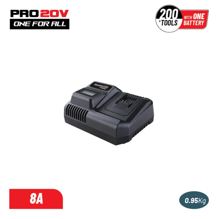 BORMANN Pro BBP2010 Ταχυφορτιστής 20V, Li-Ion, 8A