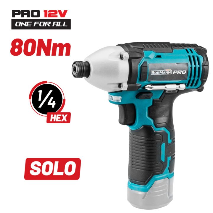 BORMANN Pro BBP2300 Παλμικό Κατσαβίδι Μπαταρίας 12V, SOLO