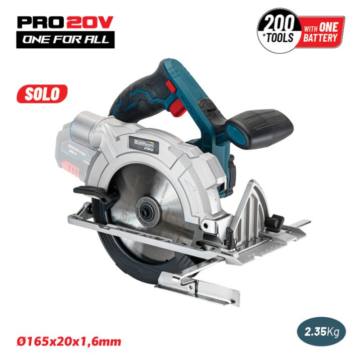 BORMANN Pro BBP3830 Δισκοπρίονο Μπαταρίας 20V,SOLO