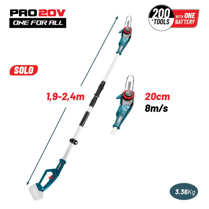 BORMANN Pro BBP4200 Κονταροπρίονο Μπαταρίας 20V,SOLO