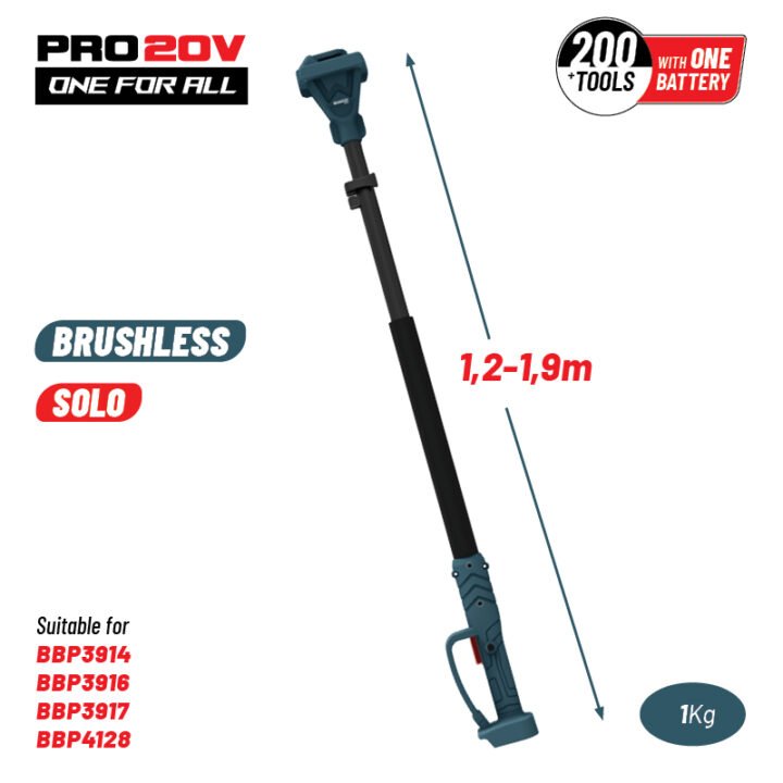 BORMANN Pro BBP4205 Προέκταση Τηλεσκοπική 1.2-1.9m για BBP3914C, BBP3916C, BBP3917C, BBP4128C