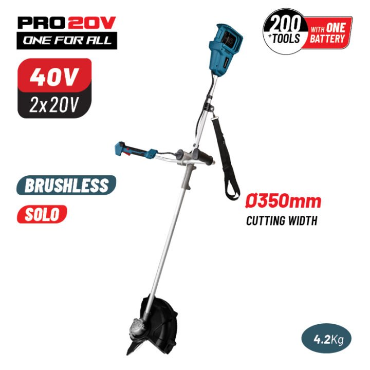 BORMANN Pro BBP4600 Θαμνοκοπτικό 40V Brushless Μπαταρίας,SOLO