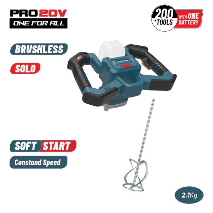 BORMANN Pro BBP5350 Aναδευτήρας Μπαταρίας 20V, 6 Ταχύτητες, Μ-14 SOLO