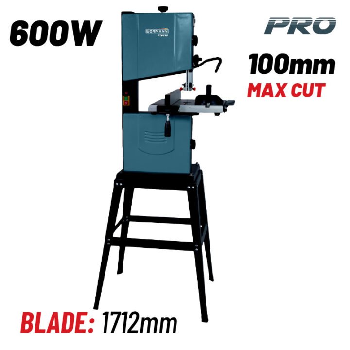 BORMANN Pro BBS2600 Πριονοκορδέλα Ξύλου 600W, Πλάτος 240mm Με Βάση