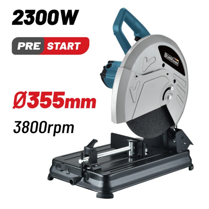 BORMANN BCS2030 Δισκοπρίονο Μετάλλου 2300W, Φ355*3*25.4mm, 3800rpm, Soft-Start