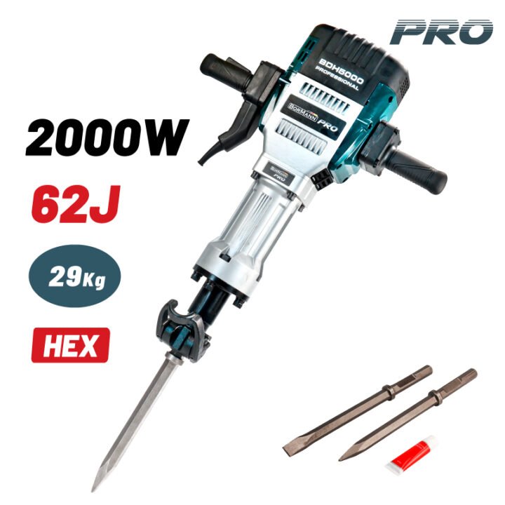 BORMANN Pro BDH5000 Κατεδαφιστικό Πιστολέτο 2000W,62J