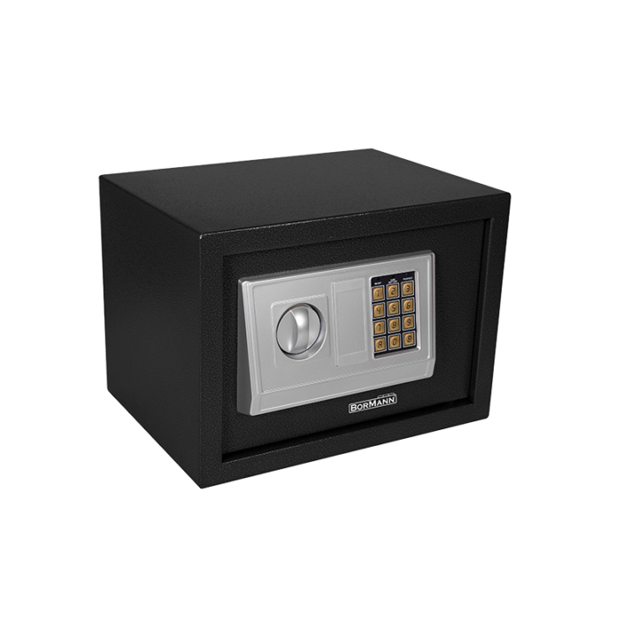 BORMANN  Elite BDS2500 Χρηματοκιβώτιο Με Ψηφιακό Συνδυασμό Μ35xΠ25xΥ25cm, Με Κλειδί Ασφαλείας