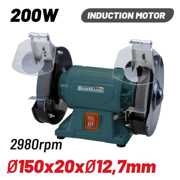 BORMANN BDT1510 Δίδυμος Τροχός Φ150mm , 200W