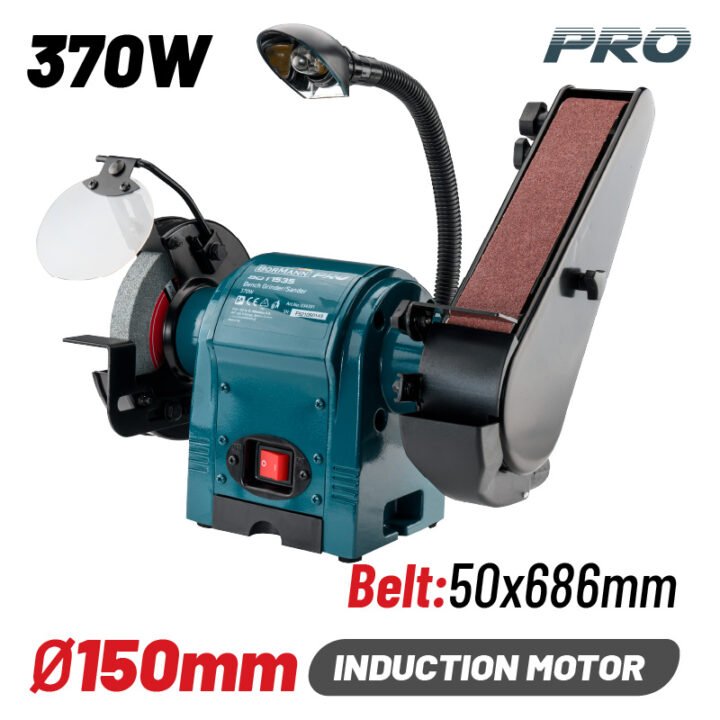 BORMANN Pro BDT1535 Δίδυμος Τροχός Με Φως 370W