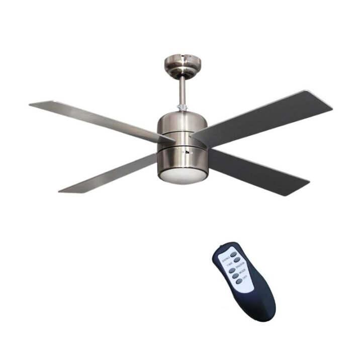BORMANN Elite BFN6110 Ανεμιστήρας Οροφής 120CM, 70W, Με Τηλχειριστήριο & Φως,  Ασημί