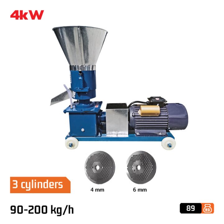 BORMANN Pro BFP1200 Μηχανή Πέλλετ Ζωοτροφών 4Kw, Μέγιστη Παραγωγή 200kg/h, Μονοφασική
