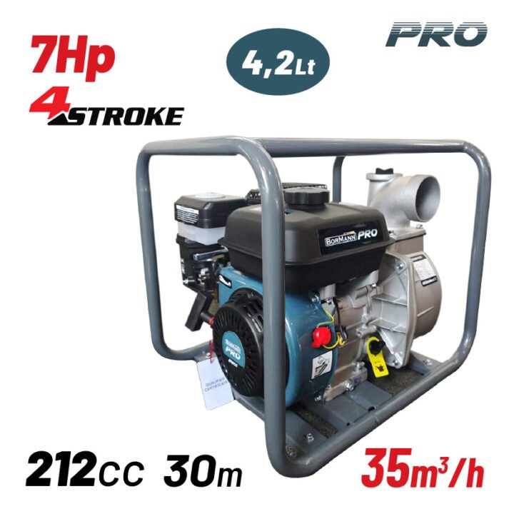 BORMANN Pro BGB1103 Αντλία Βενζίνης 3''X3", 212cc, 30m, 55m³/H