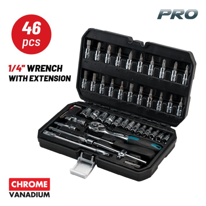 BORMANN Pro BHT5100 Καρυδάκια 1/4'' 46τεμ