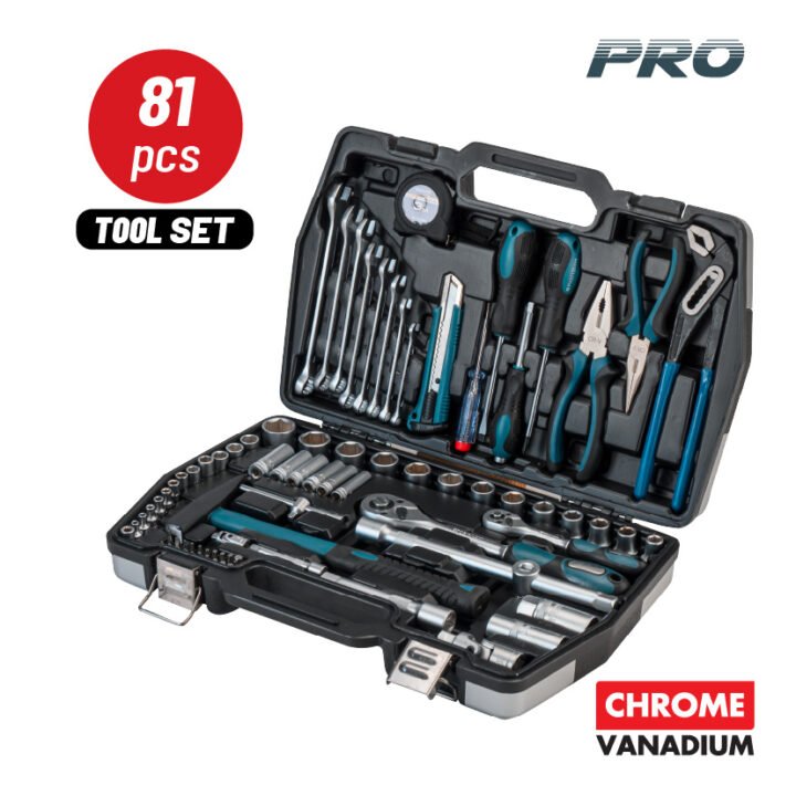 BORMANN Pro BHT5160 Εργαλεία Σετ 81τεμ,Cr-V Σε Βαλίτσα BMC