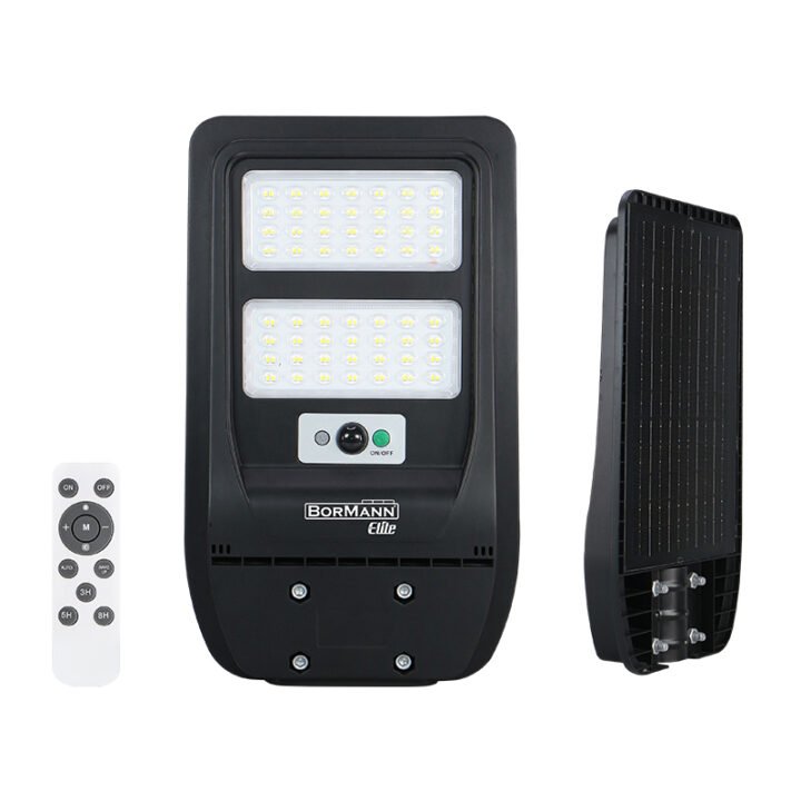 BORMANN BLF3200 Ηλιακό Φωτιστικό Δρόμου Led 200W, Αδιάβροχο, με Φωτοβολταϊκό Πάνελ Ενσωματωμένο