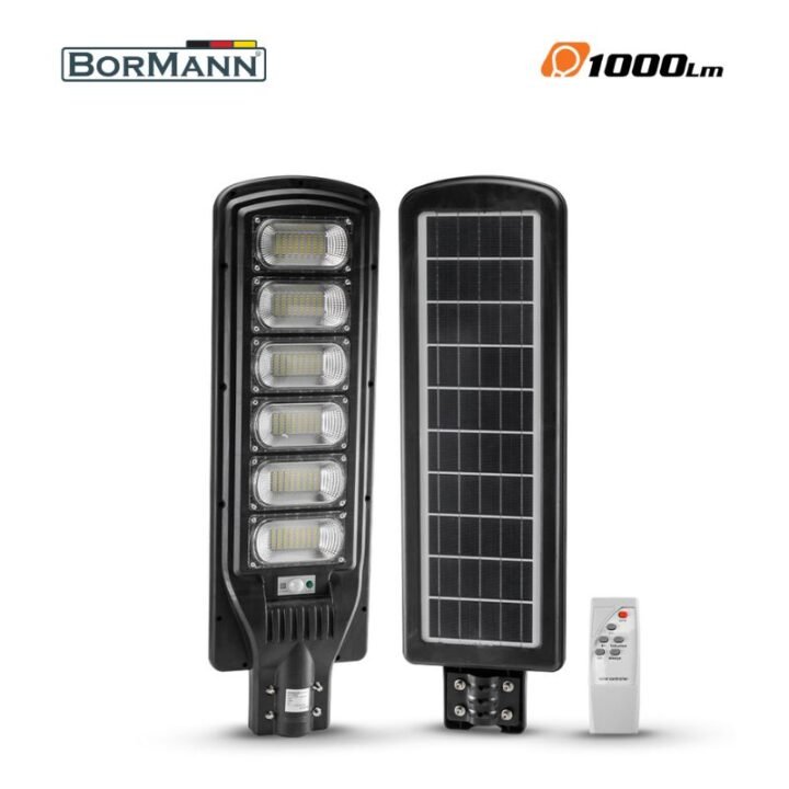 BORMANN BLF3600 Ηλιακό Φωτιστικό Δρόμου Led 300W, Αδιάβροχο, με Φωτοβολταϊκό Πάνελ Ενσωματωμένο 4,5V