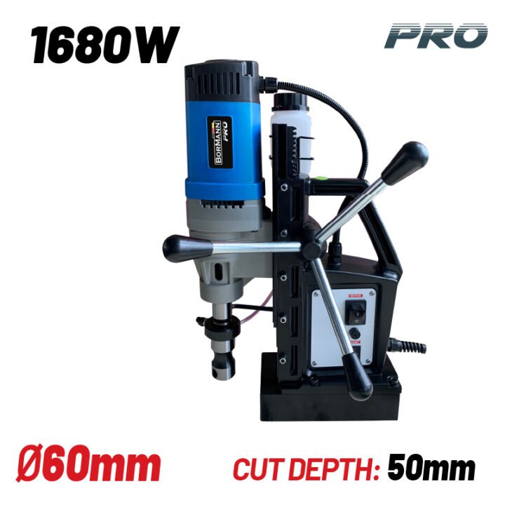 BORMANN Pro BMD1600 Μαγνητικό Δράπανο 1680W,1500Nm,Βάθος Κοπής 50mm