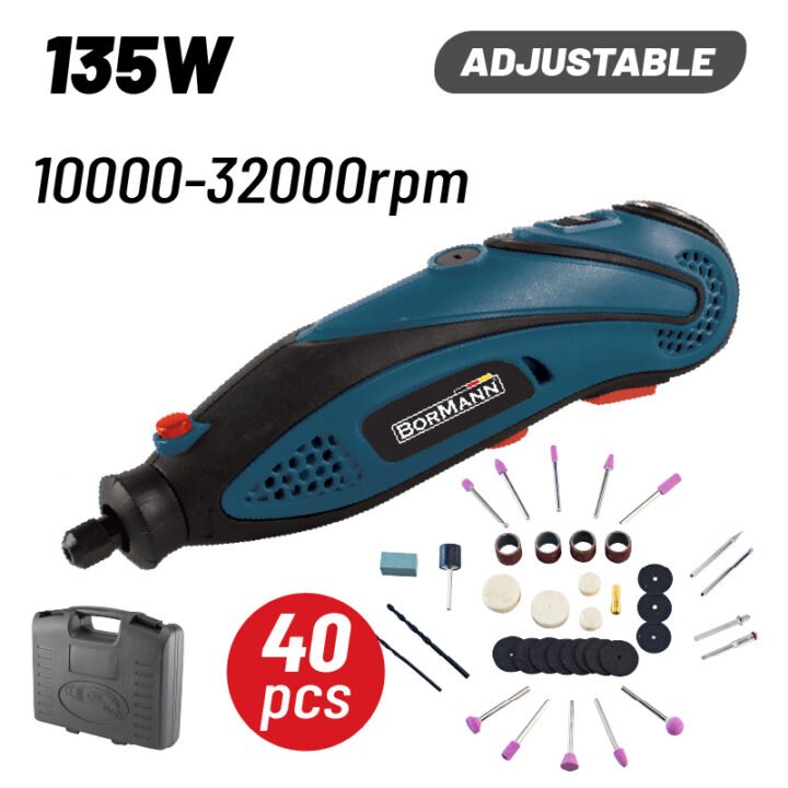 BORMANN BMG1360 Πολυεργαλείο 135W Με 40 Εξαρτήματα