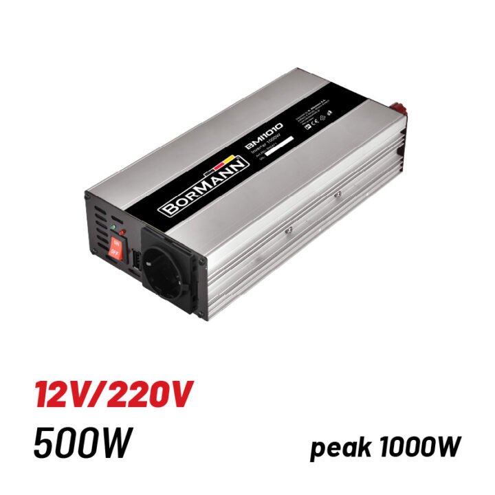 BORMANN BMI1010 Inverter-Μετατροπέας 12V-220V, 1000W