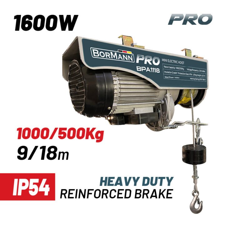 BORMANN Pro BPA1118 Ηλεκτρικό Παλάγκο 1000Kg