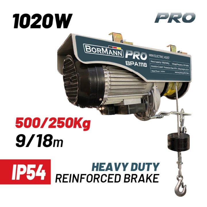 BORMANN Pro BPA5118 Ηλεκτρικό Παλάγκο 500Kg