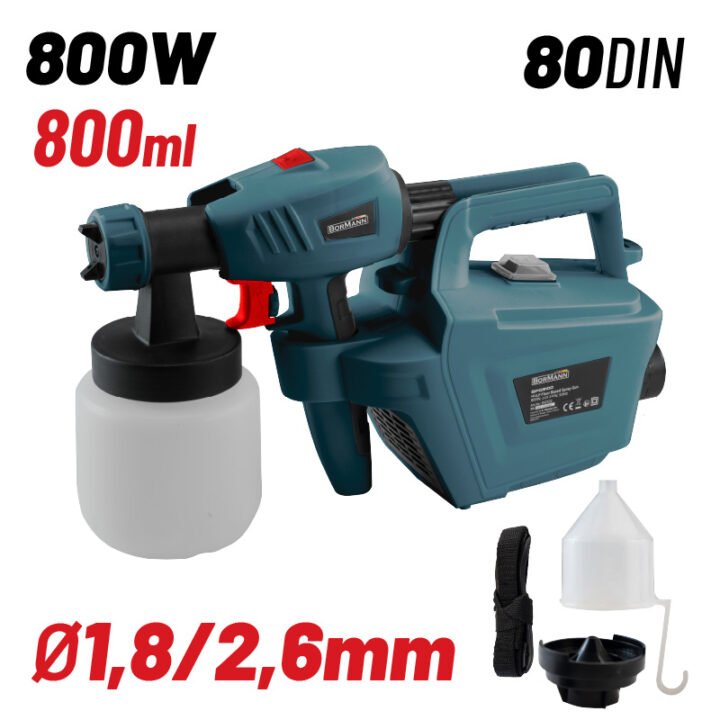 BORMANN BPG9100 Πιστόλι Βαφής Ηλεκτρικό HVLP 800W