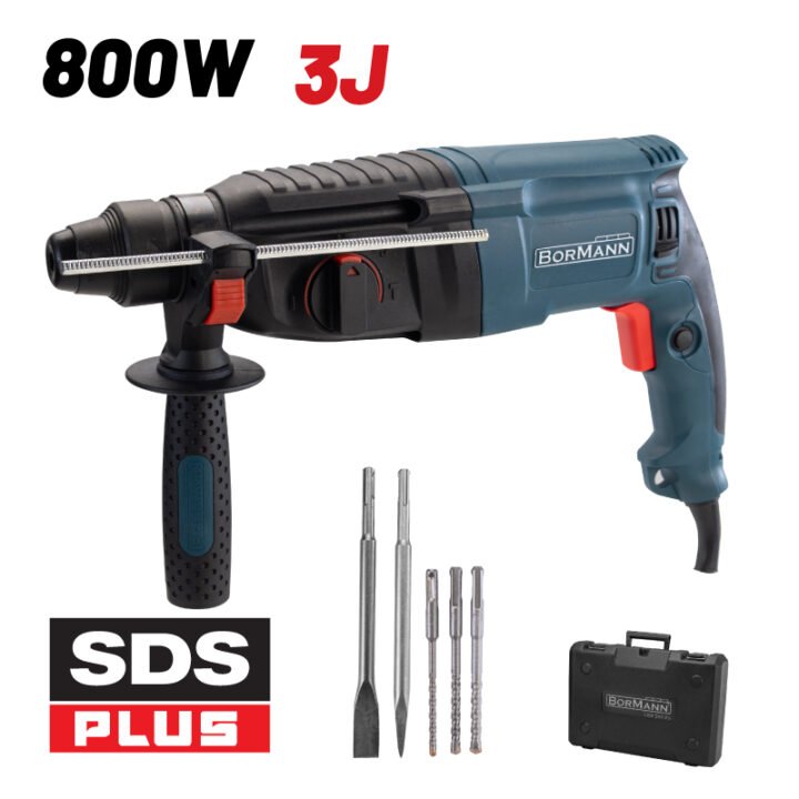 BORMANN BPH3010 Σκαπτικό Περιστροφικό Πιστολέτο SDS-PLUS 800W,3J