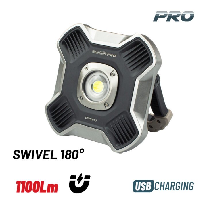 BORMANN Pro BPR6015 Προβολέας LED Επαναφορτιζόμενος, 1100Lm