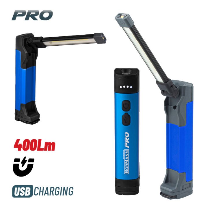 BORMANN Pro BPR6025 Φακός/Λάμπα Εργασίας Επαναφορτιζόμενος , 400Lm