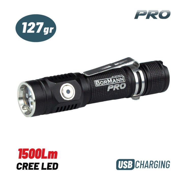 BORMANN Pro BPR6035 Φακός Επαναφορτιζόμενος, 1500Lm