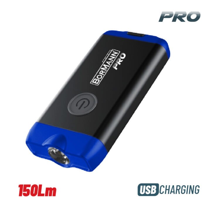 BORMANN Pro BPR6075 Φακός Μπρελόκ 150Lm, Αδιάβροχος, Λευκό & Κόκκινο Φως