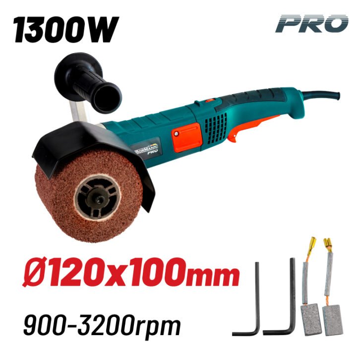 BORMANN Pro BSM1305 Σατινιέρα Με Ρύθμιση Ταχύτητας  1300W,900-3200Rpm,Βούρτσα
