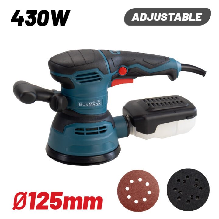 BORMANN BSS2470 Τριβείο Έκκεντρο 430W Ρυθμιζόμενο , Φ125mm