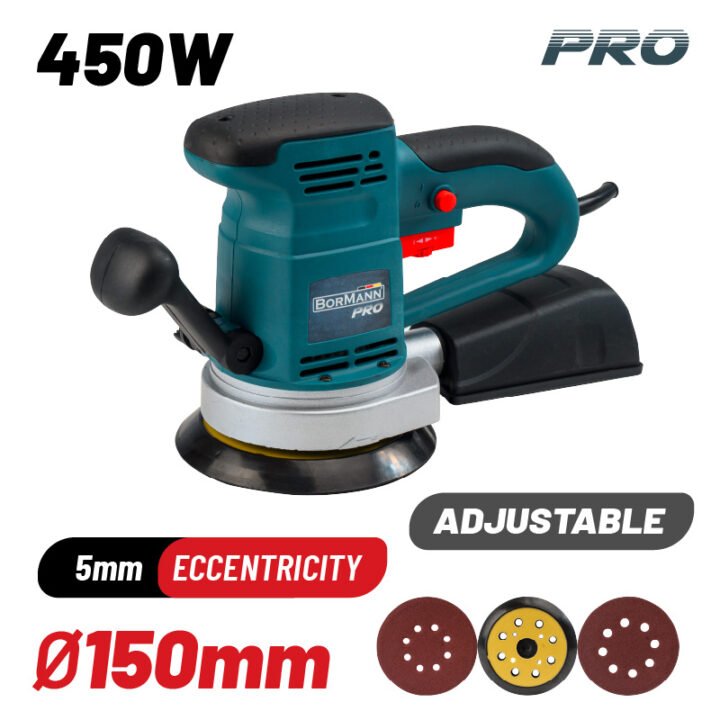 BORMANN Pro BSS5000 Τριβείο Έκκεντρο - Ρυθμιζόμενο 450W