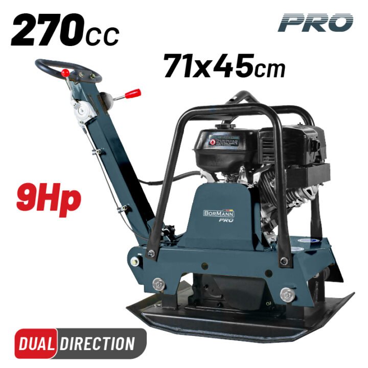 BORMANN Pro BTC5108 Συμπιεστής Εδάφους Βενζινοκίνητος 9Hp,270cc