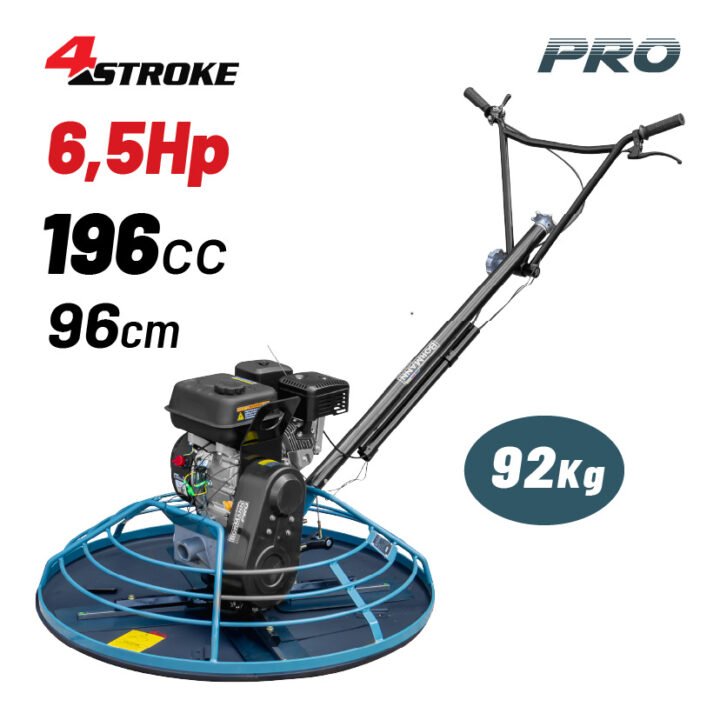 BORMANN Pro BTC5125 Λειαντήρας Δαπέδου Βενζίνης Τετράχρονος 6.5Hp,196cc(Ελικοπτεράκι)