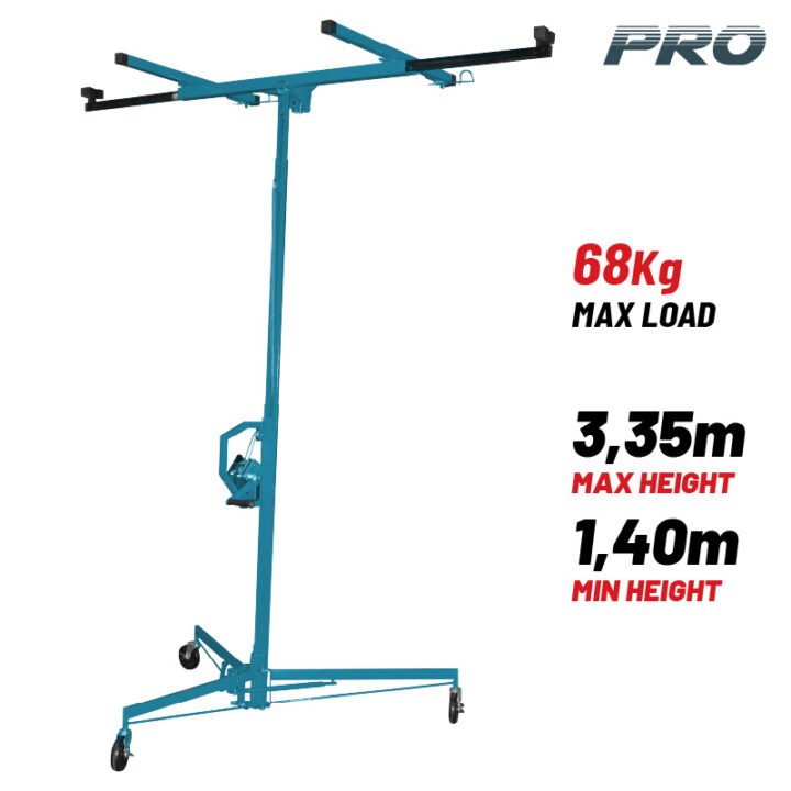 BORMANN Pro BTC6200 Ανυψωτικό Γυψοσανίδας 3,35m με Μέγιστο Φορτίο, 68Kg