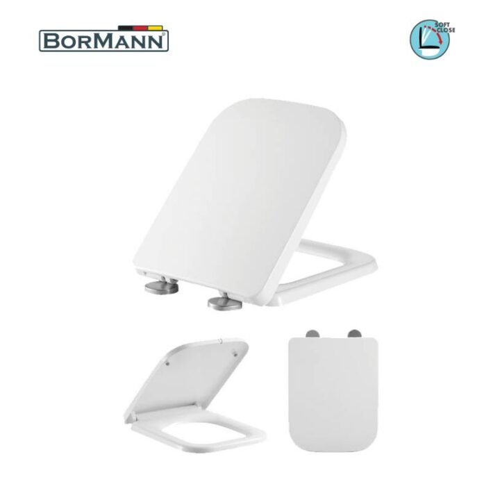 BORMANN BTW1000 Κάλυμμα Λεκάνης Hydra 450x355mm Soft Close, Duroplast, 2.59KG