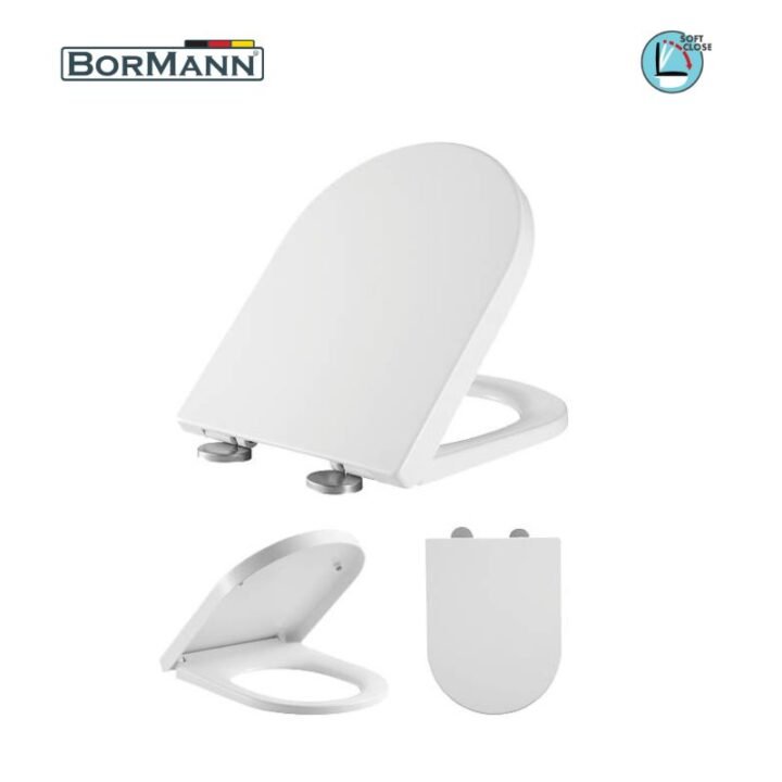BORMANN BTW1010 Κάλυμμα Λεκάνης Gemini 465x360mm Soft Close, Duroplast, 2.55KG