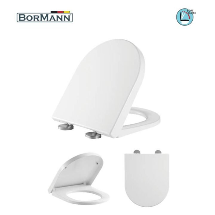 BORMANN BTW1020 Κάλυμμα Λεκάνης Norma 425x366mm Soft Close, Duroplast, 2.46KG