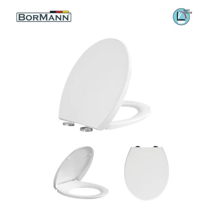 BORMANN BTW1030 Κάλυμμα Λεκάνης Sagitta 450x375mm Soft Close, Duroplast, 2.42KG