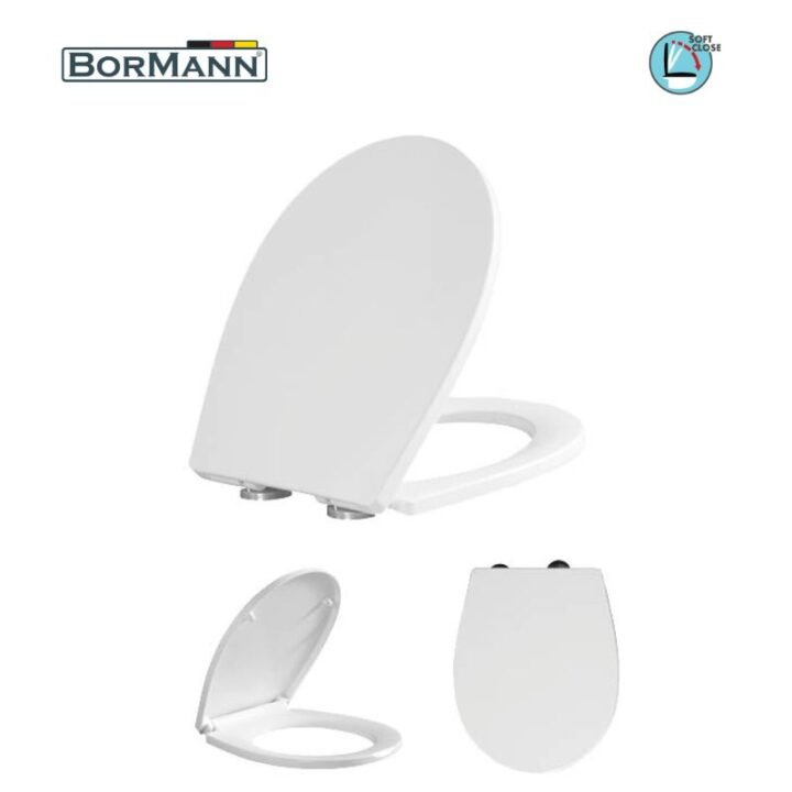 BORMANN BTW1040 Κάλυμμα Λεκάνης Libra 435x350mm Soft Close, Duroplast, 2.27KG