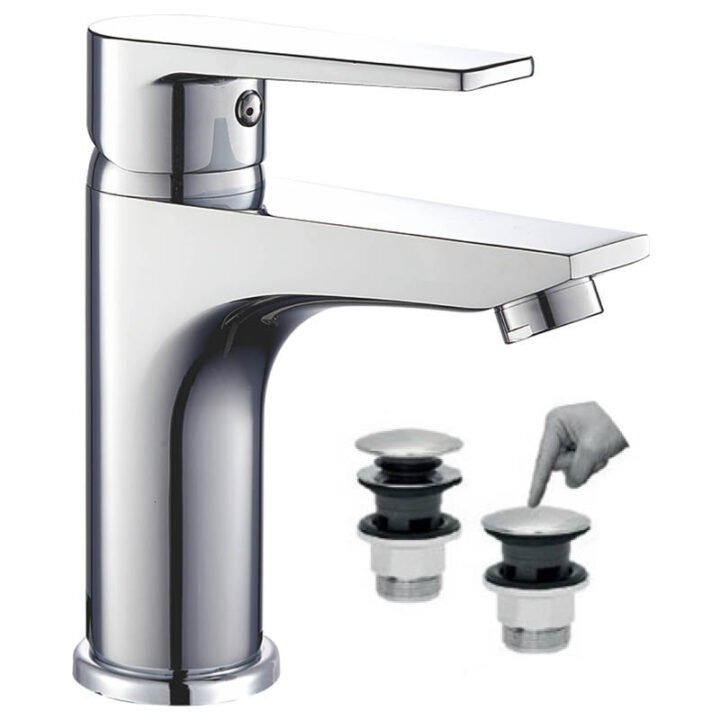 BORMANN Elite BTW3000 Μπαταρία Νιπτήρα Avra 35mm Αναμεικτική με Pop Up