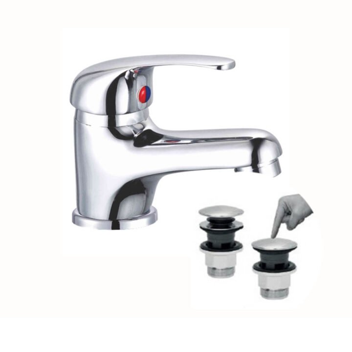 BORMANN Elite BTW3030 Μπαταρία Νιπτήρα "Iris" 40mm Με Pop Up 580G