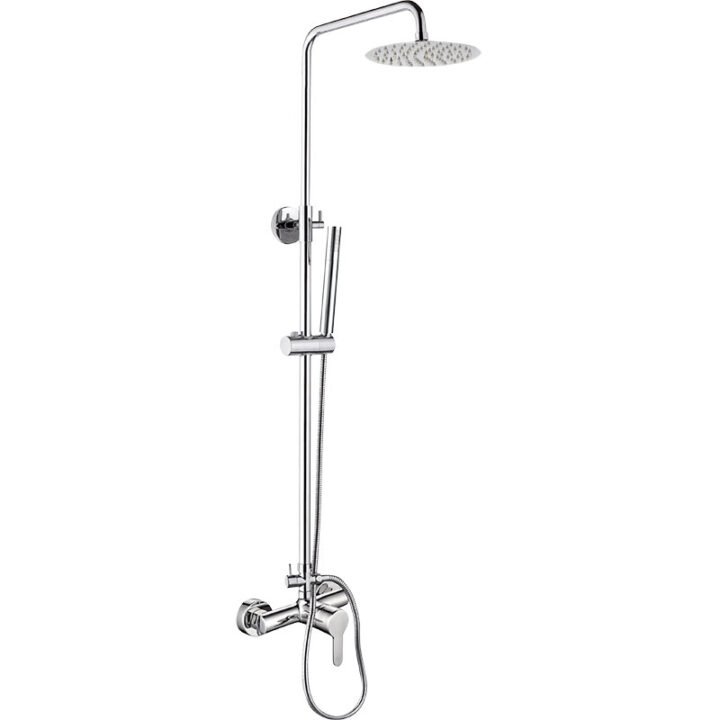 BORMANN Elite BTW3355 Στήλη Ντους Sunny Σταθερή,με Μπαταρία & Σετ Ντους Με Διανομέα
