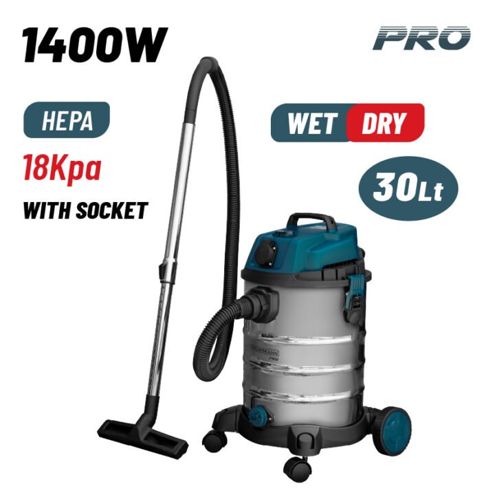 BORMANN Pro BVC3410 Σκούπα Υγρών-Στερεών 1400W