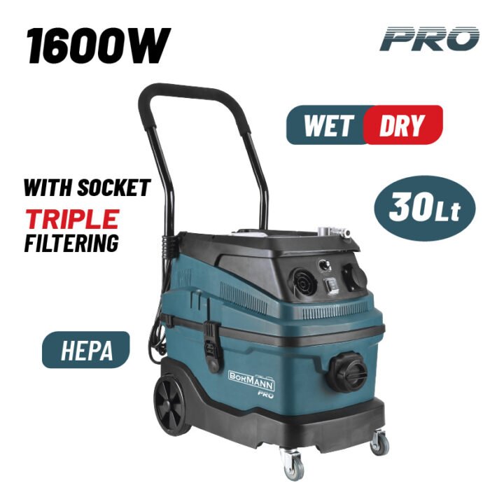 BORMANN Pro BVC6000 Σκούπα Πολλαπλών Εργασιών 1600W,30L