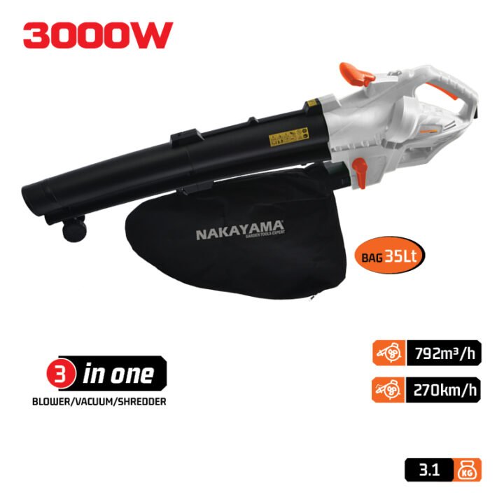 NAKAYAMA EB3500 Φυσητήρας-Απορροφητήρας Φύλλων 3000W